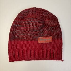 Snap On Tools Stocking Hat Red with Gray Variation Beanie Knit Cap